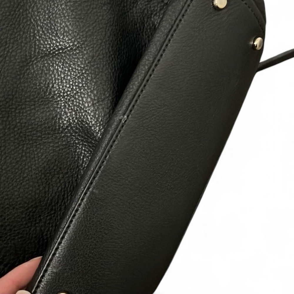Kate Spade black and gold crossbody purse - Picture 6 of 8
